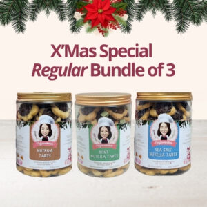 X'Mas Special Regular Tarts Bundle of 3