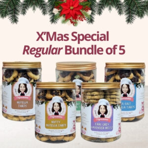 X'Mas Special Regular Tarts Bundle of 5